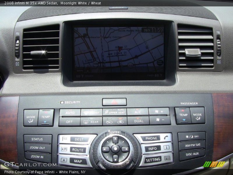 Moonlight White / Wheat 2008 Infiniti M 35x AWD Sedan