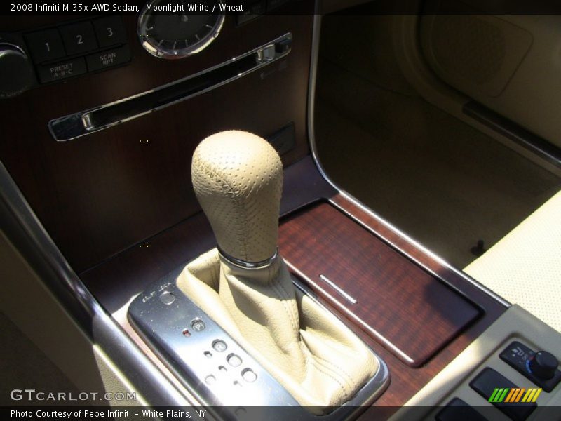 Moonlight White / Wheat 2008 Infiniti M 35x AWD Sedan