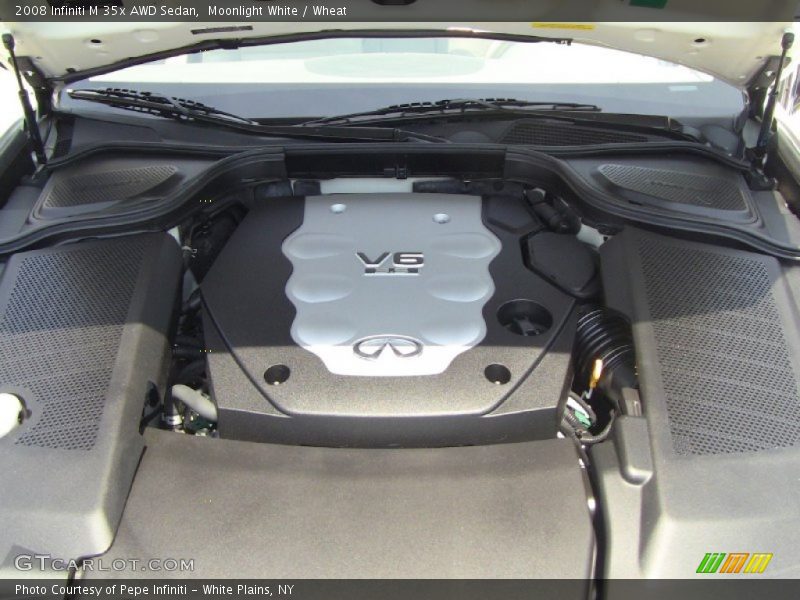 Moonlight White / Wheat 2008 Infiniti M 35x AWD Sedan