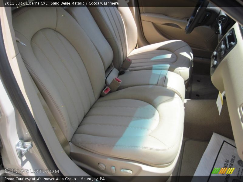 Sand Beige Metallic / Cocoa/Cashmere 2011 Buick Lucerne CXL