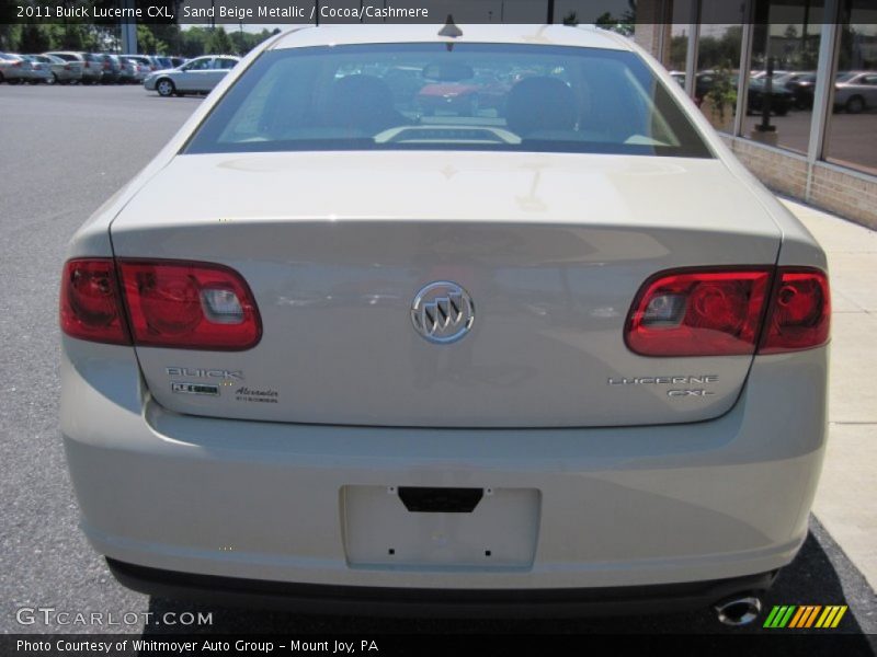 Sand Beige Metallic / Cocoa/Cashmere 2011 Buick Lucerne CXL