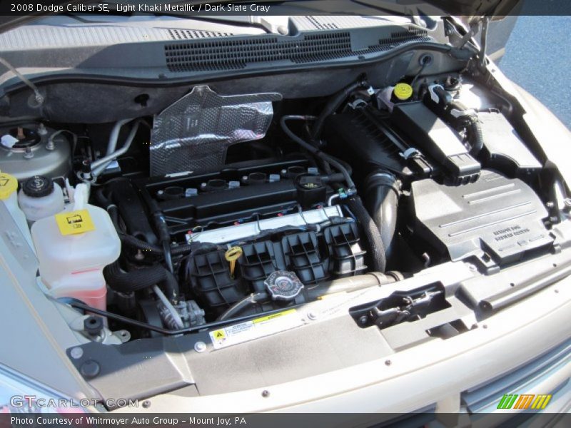 Light Khaki Metallic / Dark Slate Gray 2008 Dodge Caliber SE