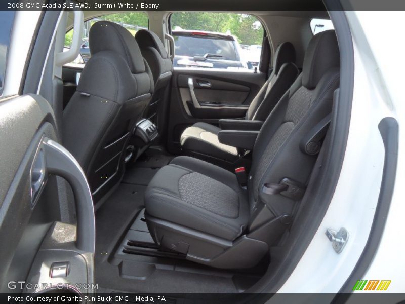 Summit White / Ebony 2008 GMC Acadia SLE AWD