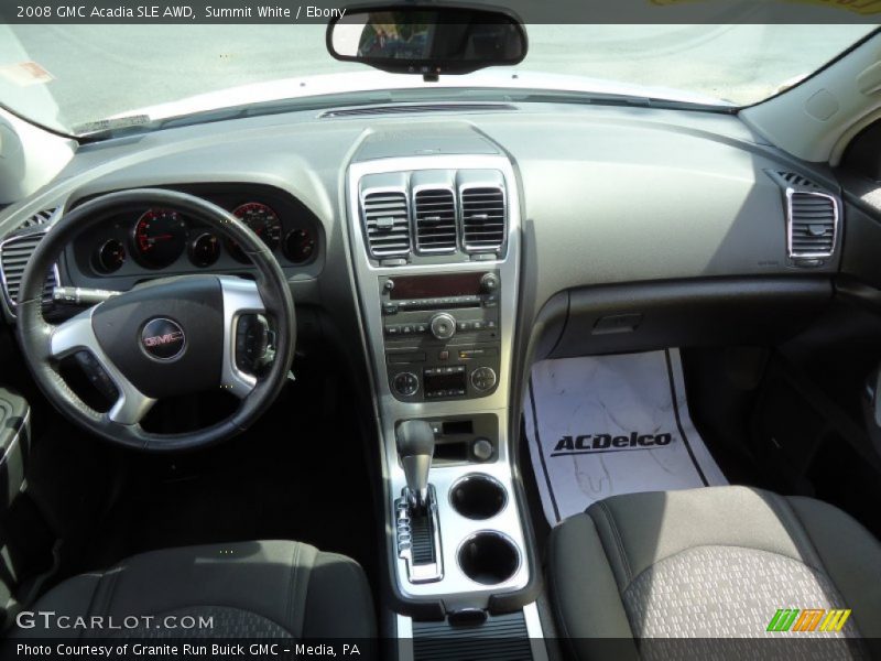 Summit White / Ebony 2008 GMC Acadia SLE AWD