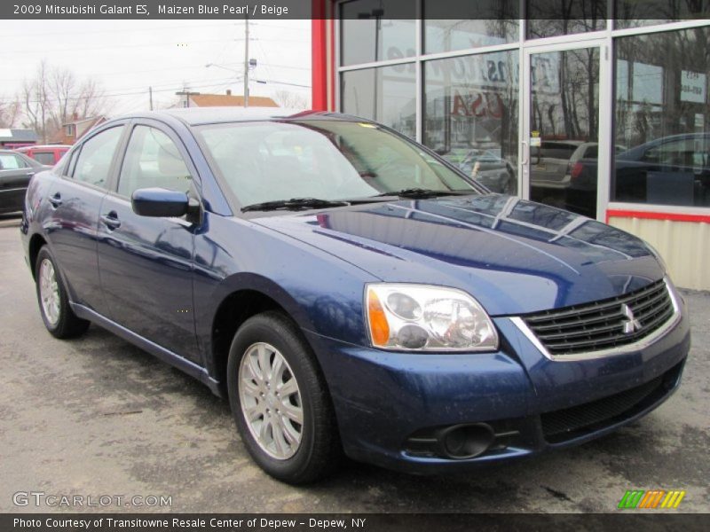 Maizen Blue Pearl / Beige 2009 Mitsubishi Galant ES