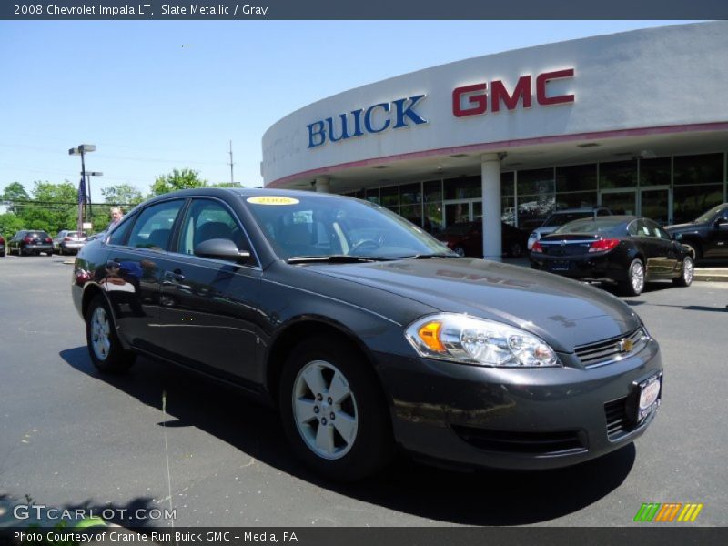 Slate Metallic / Gray 2008 Chevrolet Impala LT