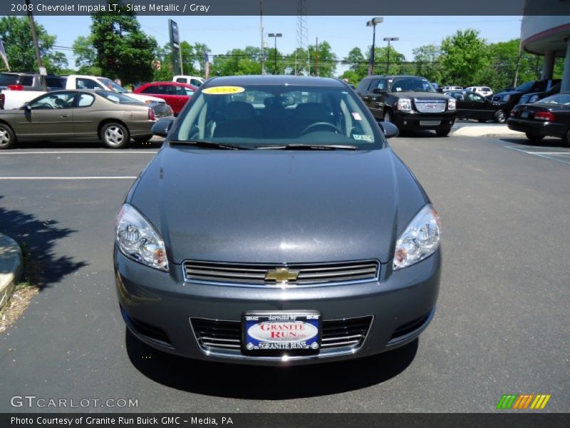 Slate Metallic / Gray 2008 Chevrolet Impala LT
