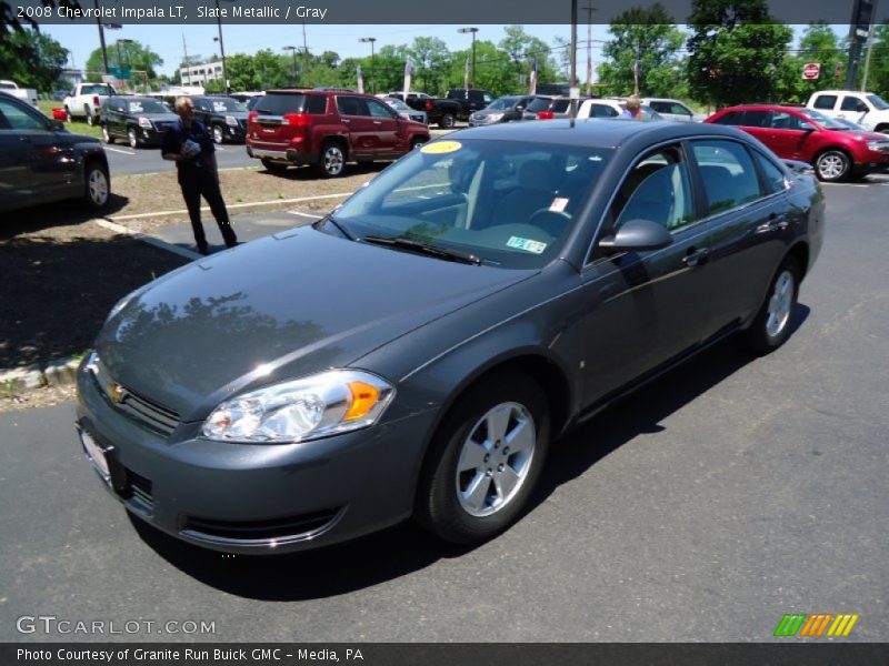 Slate Metallic / Gray 2008 Chevrolet Impala LT