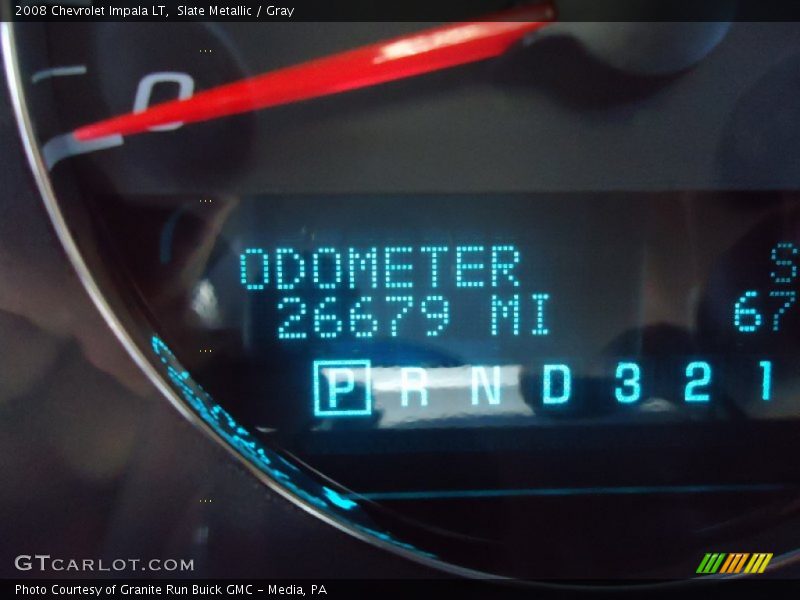 Slate Metallic / Gray 2008 Chevrolet Impala LT