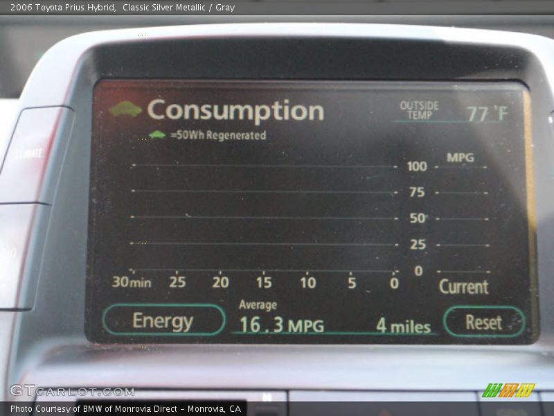 Classic Silver Metallic / Gray 2006 Toyota Prius Hybrid