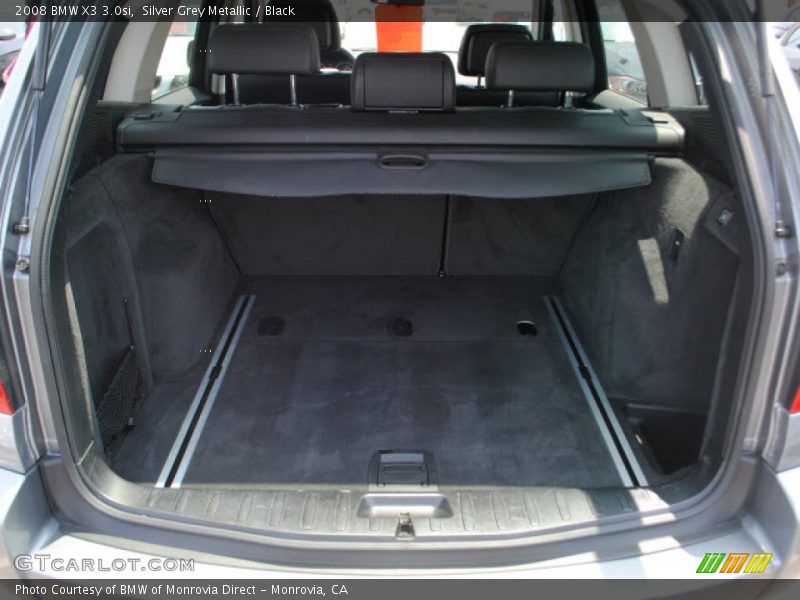 Silver Grey Metallic / Black 2008 BMW X3 3.0si