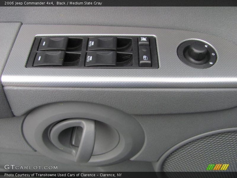 Black / Medium Slate Gray 2006 Jeep Commander 4x4