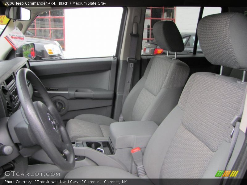 Black / Medium Slate Gray 2006 Jeep Commander 4x4