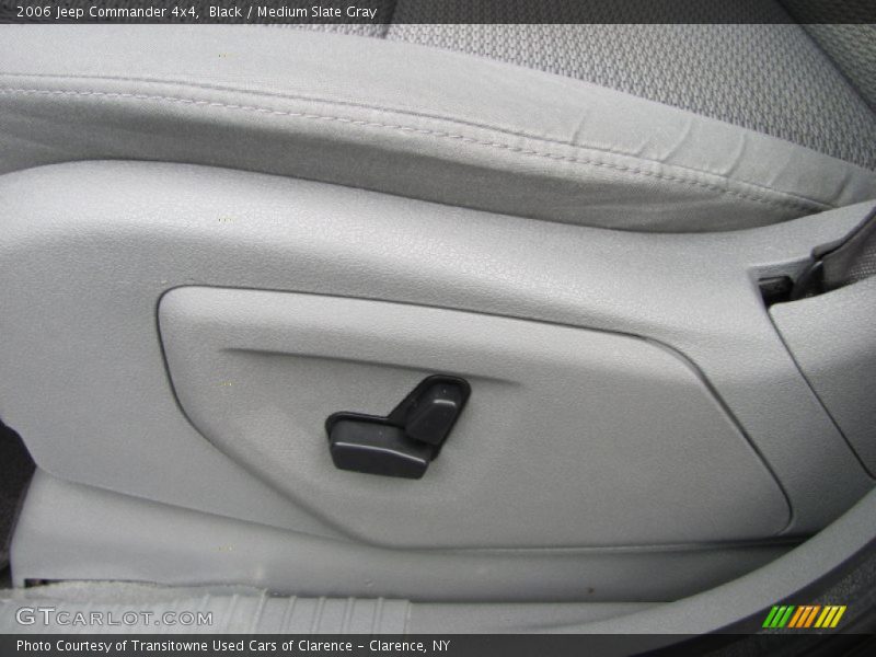 Black / Medium Slate Gray 2006 Jeep Commander 4x4