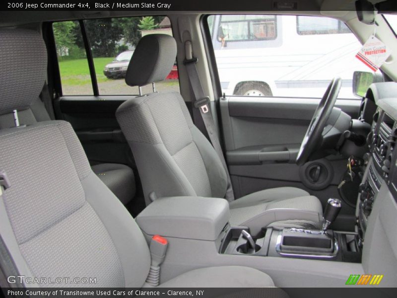 Black / Medium Slate Gray 2006 Jeep Commander 4x4