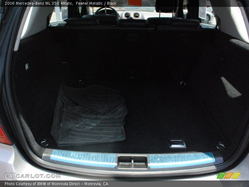 Pewter Metallic / Black 2006 Mercedes-Benz ML 350 4Matic