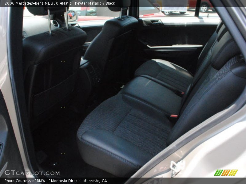Pewter Metallic / Black 2006 Mercedes-Benz ML 350 4Matic