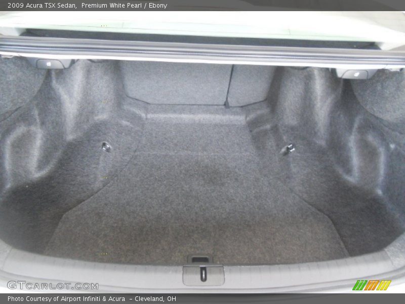Premium White Pearl / Ebony 2009 Acura TSX Sedan