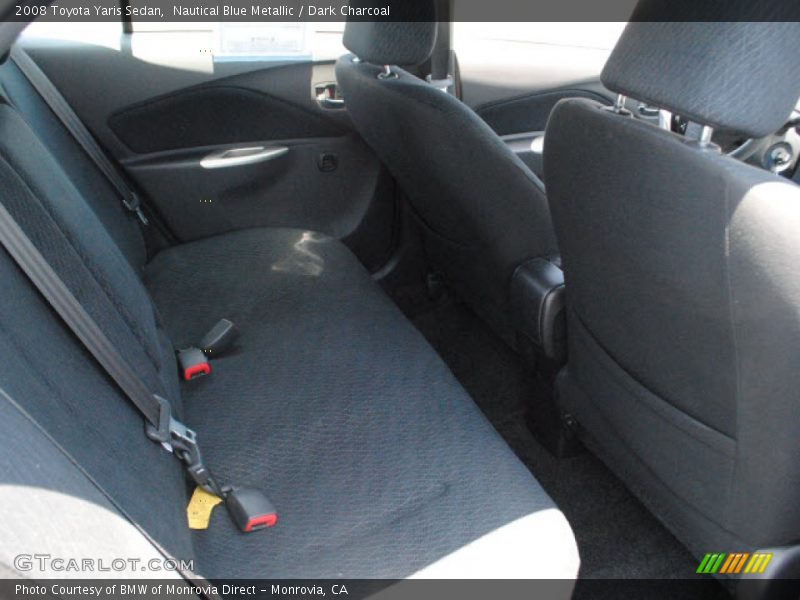Nautical Blue Metallic / Dark Charcoal 2008 Toyota Yaris Sedan