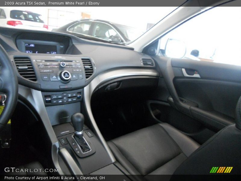 Premium White Pearl / Ebony 2009 Acura TSX Sedan