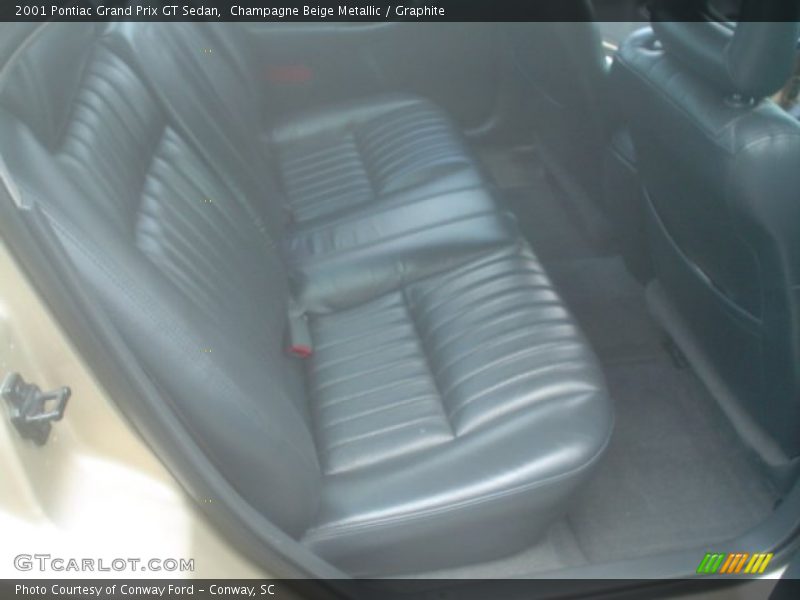 Champagne Beige Metallic / Graphite 2001 Pontiac Grand Prix GT Sedan