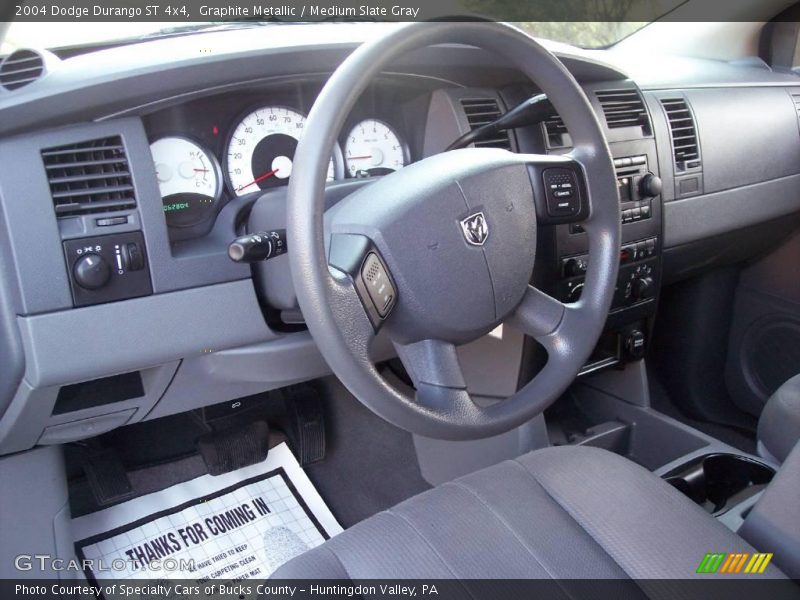 Graphite Metallic / Medium Slate Gray 2004 Dodge Durango ST 4x4