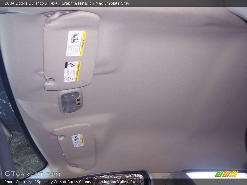 Graphite Metallic / Medium Slate Gray 2004 Dodge Durango ST 4x4