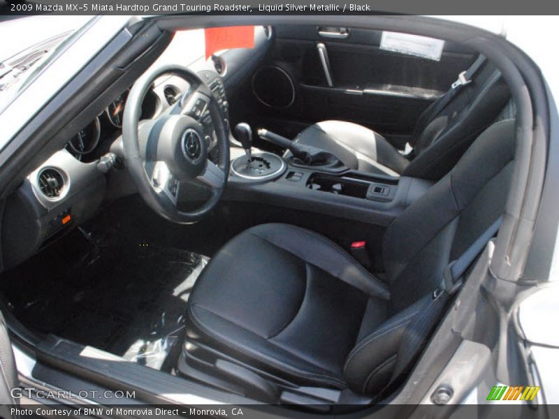  2009 MX-5 Miata Hardtop Grand Touring Roadster Black Interior