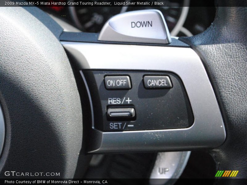 Controls of 2009 MX-5 Miata Hardtop Grand Touring Roadster