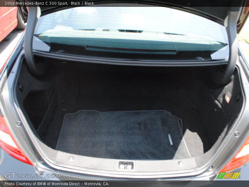 Black / Black 2009 Mercedes-Benz C 300 Sport