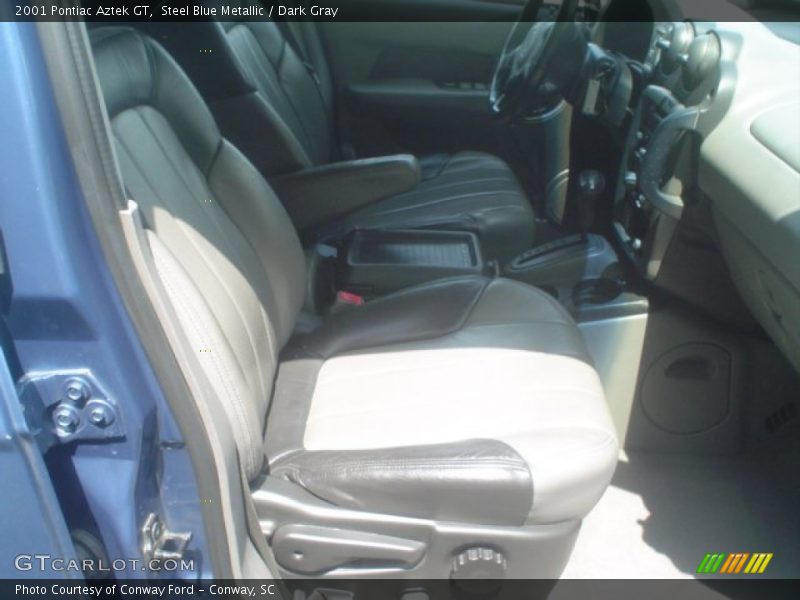 Steel Blue Metallic / Dark Gray 2001 Pontiac Aztek GT