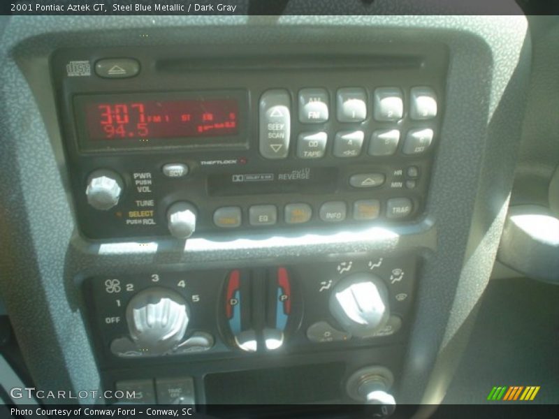 Controls of 2001 Aztek GT