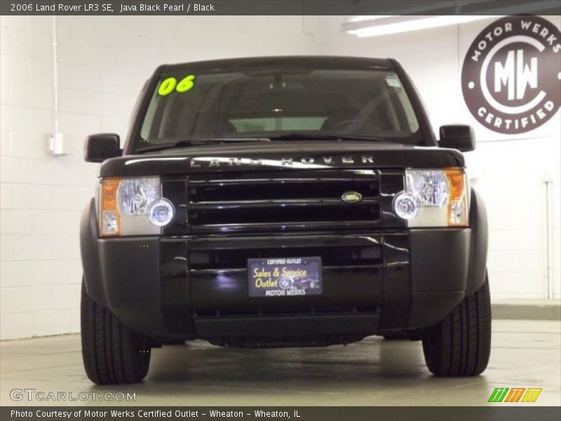 Java Black Pearl / Black 2006 Land Rover LR3 SE