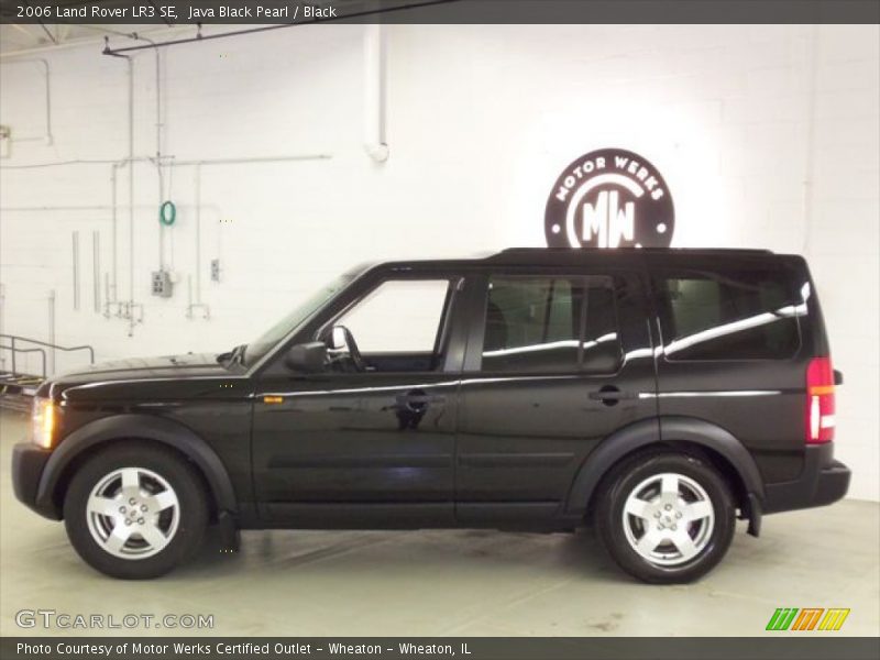 Java Black Pearl / Black 2006 Land Rover LR3 SE