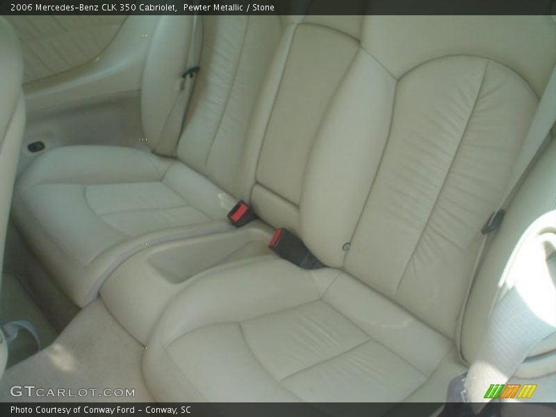 Pewter Metallic / Stone 2006 Mercedes-Benz CLK 350 Cabriolet