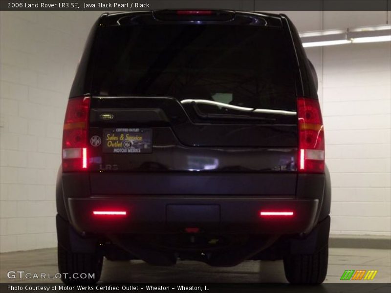 Java Black Pearl / Black 2006 Land Rover LR3 SE