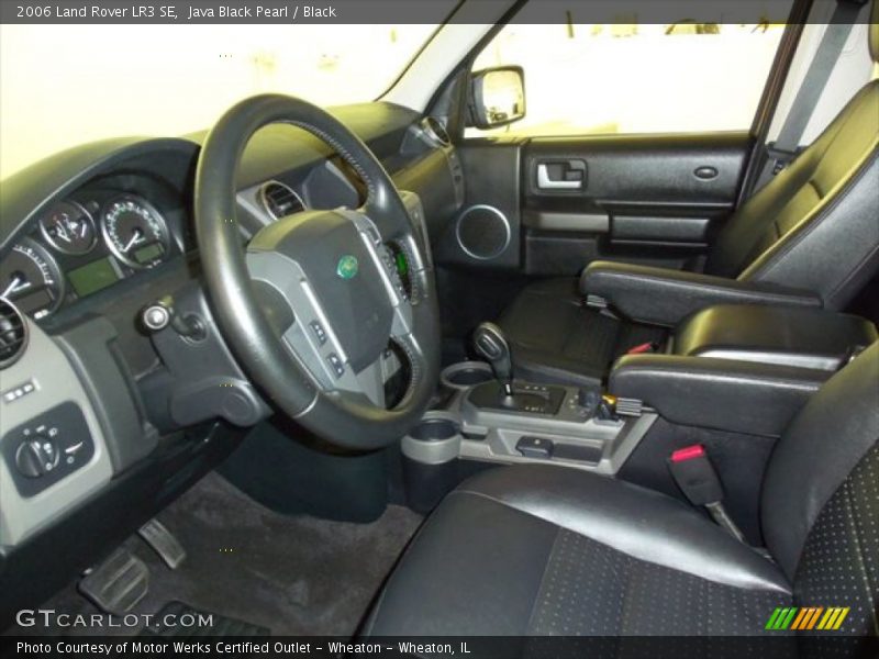 Java Black Pearl / Black 2006 Land Rover LR3 SE