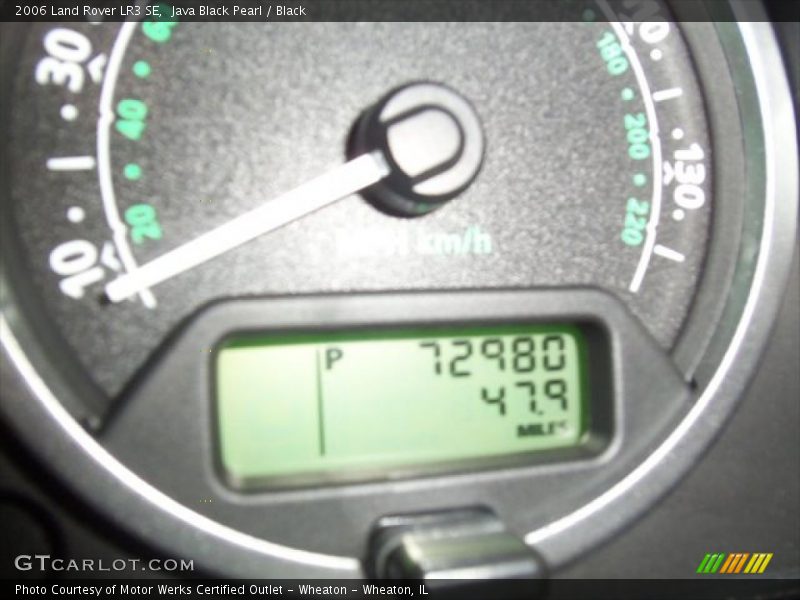 Java Black Pearl / Black 2006 Land Rover LR3 SE