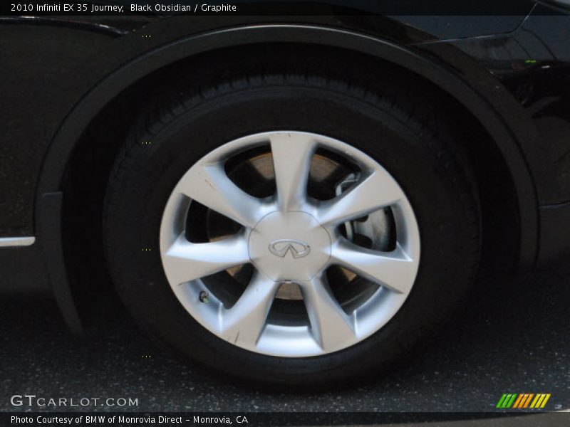 Black Obsidian / Graphite 2010 Infiniti EX 35 Journey