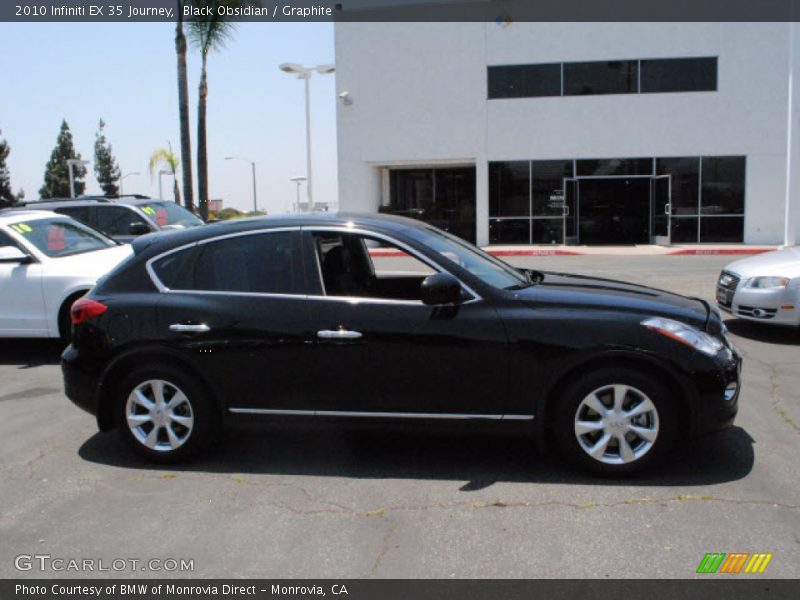 Black Obsidian / Graphite 2010 Infiniti EX 35 Journey