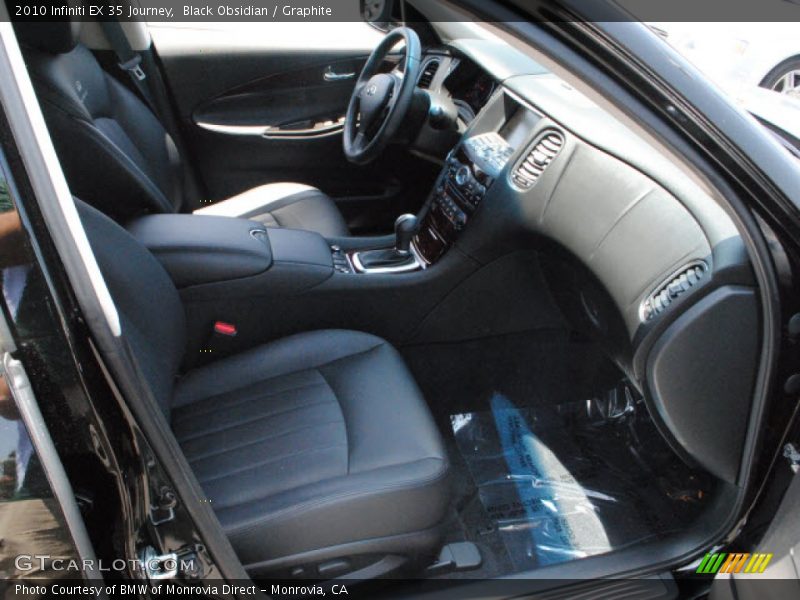 Black Obsidian / Graphite 2010 Infiniti EX 35 Journey