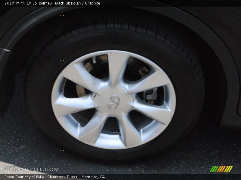 Black Obsidian / Graphite 2010 Infiniti EX 35 Journey