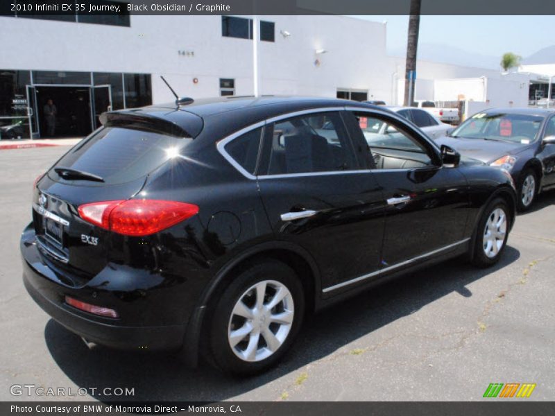 Black Obsidian / Graphite 2010 Infiniti EX 35 Journey