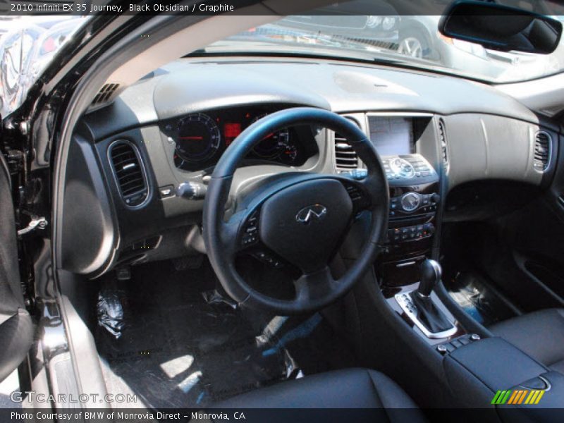 Black Obsidian / Graphite 2010 Infiniti EX 35 Journey