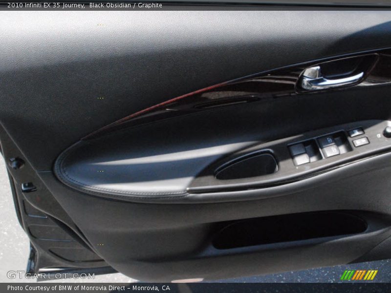 Black Obsidian / Graphite 2010 Infiniti EX 35 Journey