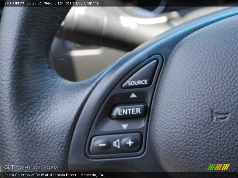 Black Obsidian / Graphite 2010 Infiniti EX 35 Journey