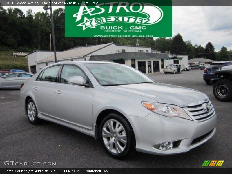 Classic Silver Metallic / Light Gray 2011 Toyota Avalon