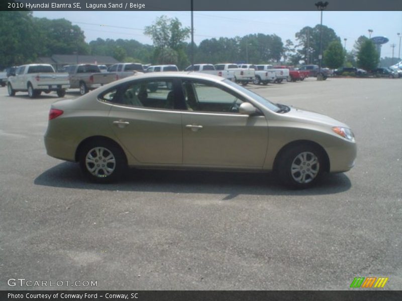 Laguna Sand / Beige 2010 Hyundai Elantra SE