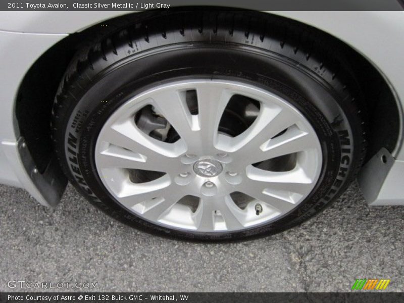 Classic Silver Metallic / Light Gray 2011 Toyota Avalon