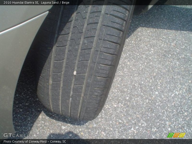 Laguna Sand / Beige 2010 Hyundai Elantra SE